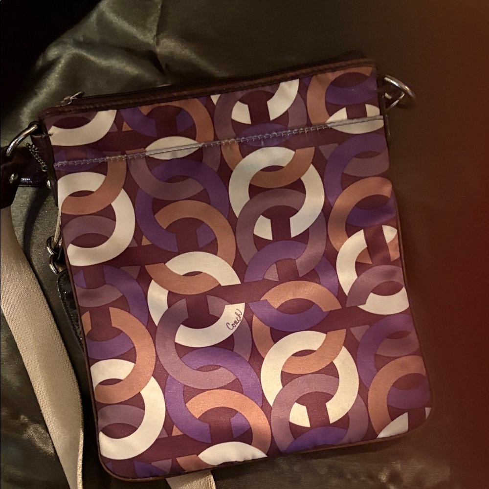 Coach Op Art cross body C1072-44183 - Picture 5 of 8